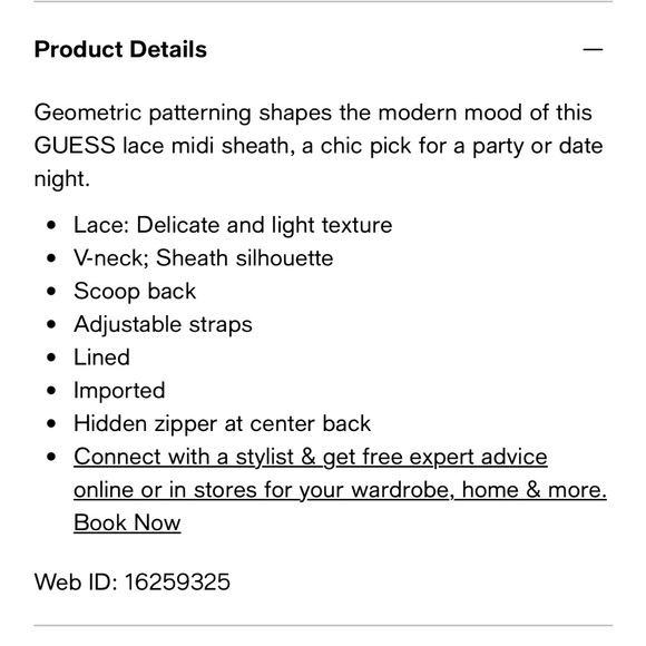 Guess Geo Lace Dress in violet - Picture 5 of 9